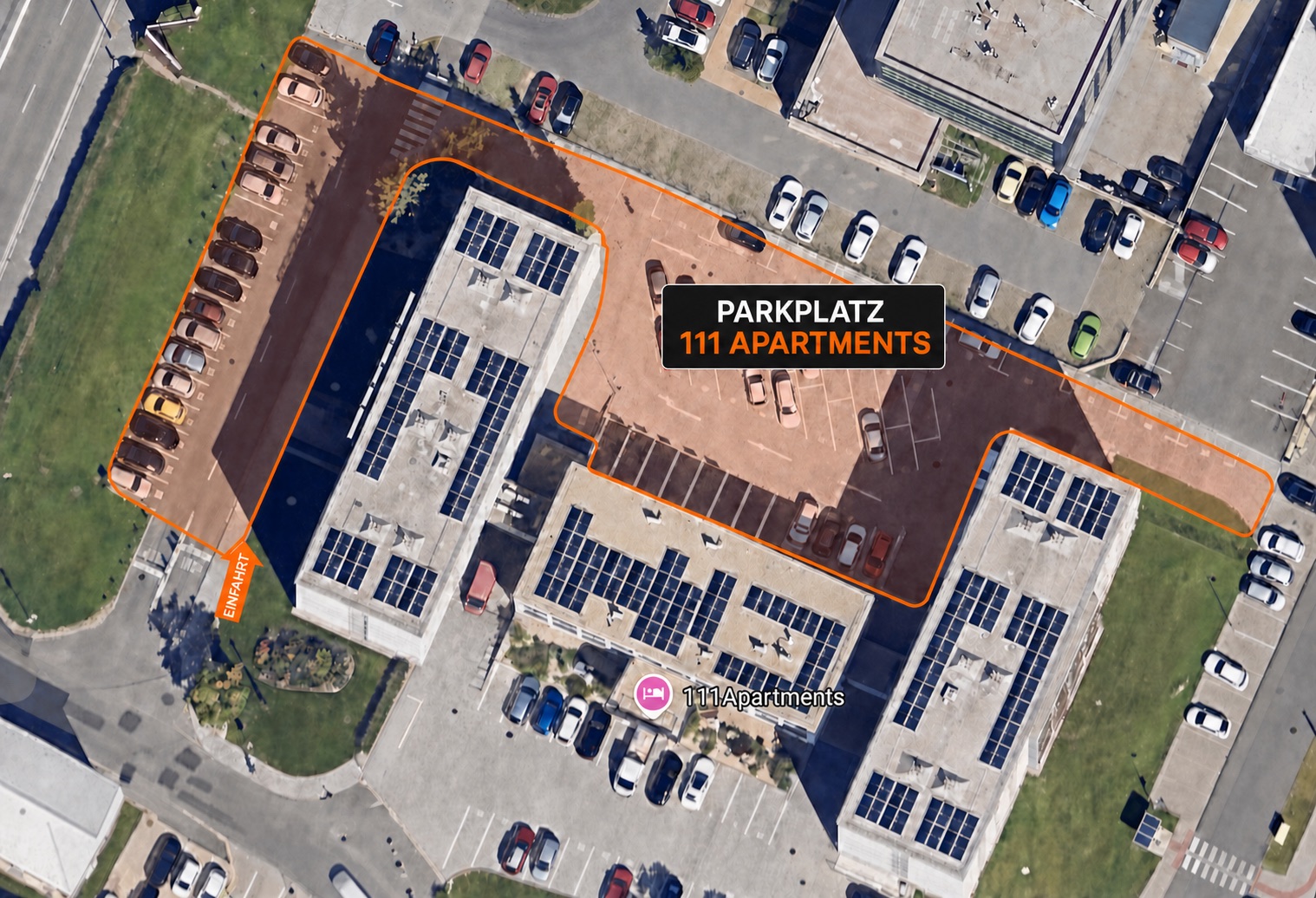 Lage und Parkplatz