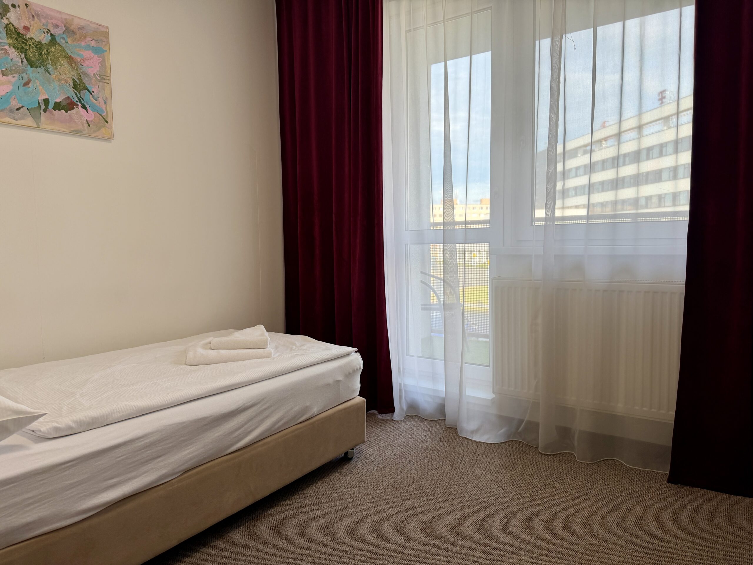 Jednolôžková izba s balkónom – 2